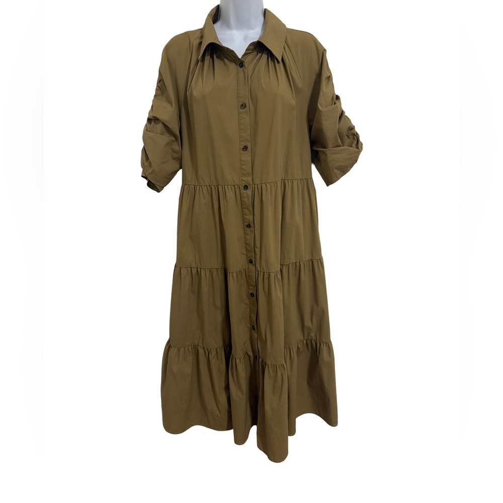 CROSBY by Mollie Burch 3/4 Sleeve Midi Dress